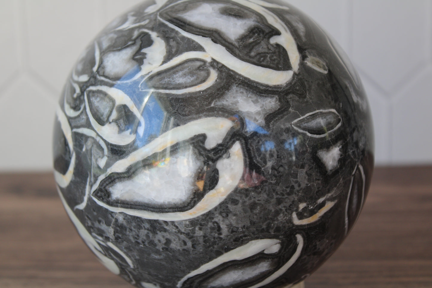 Thousand Eye Jasper Sphere