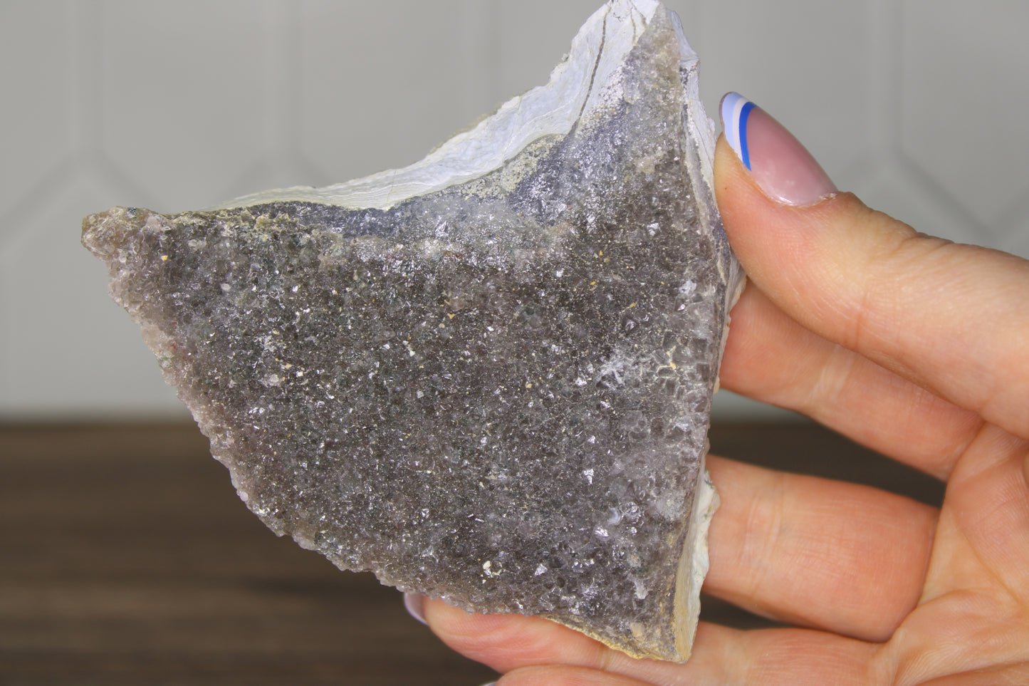 Amethyst Druzy Slab