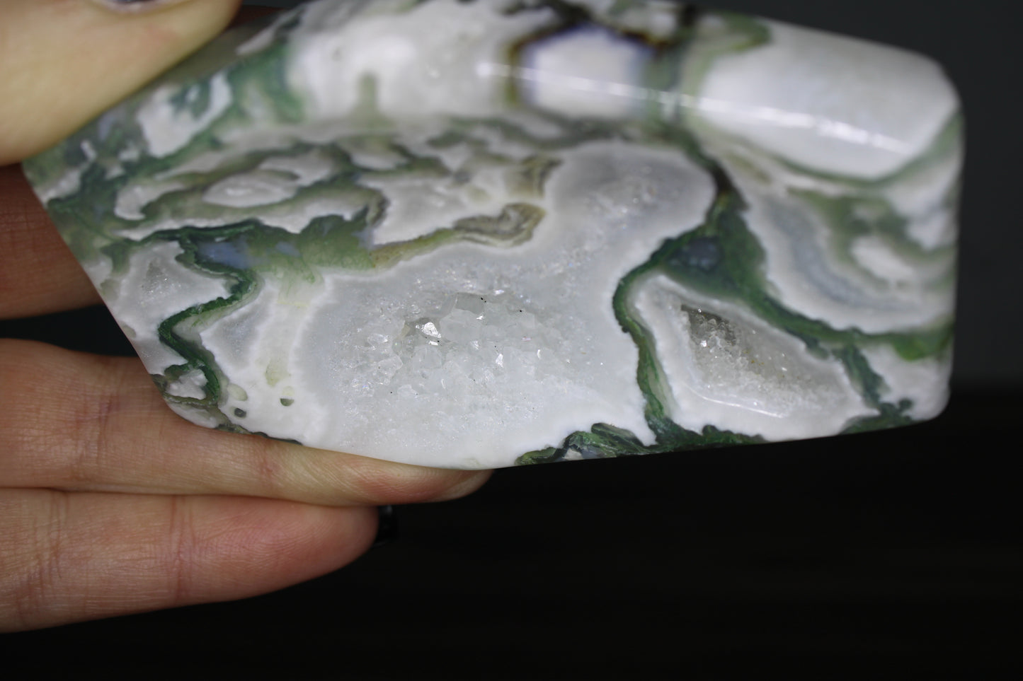 Moss Agate Dish Soap