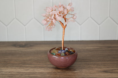 Rose Quartz Tree