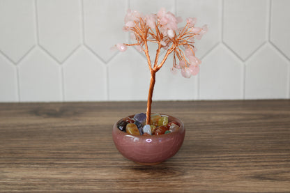 Rose Quartz Tree