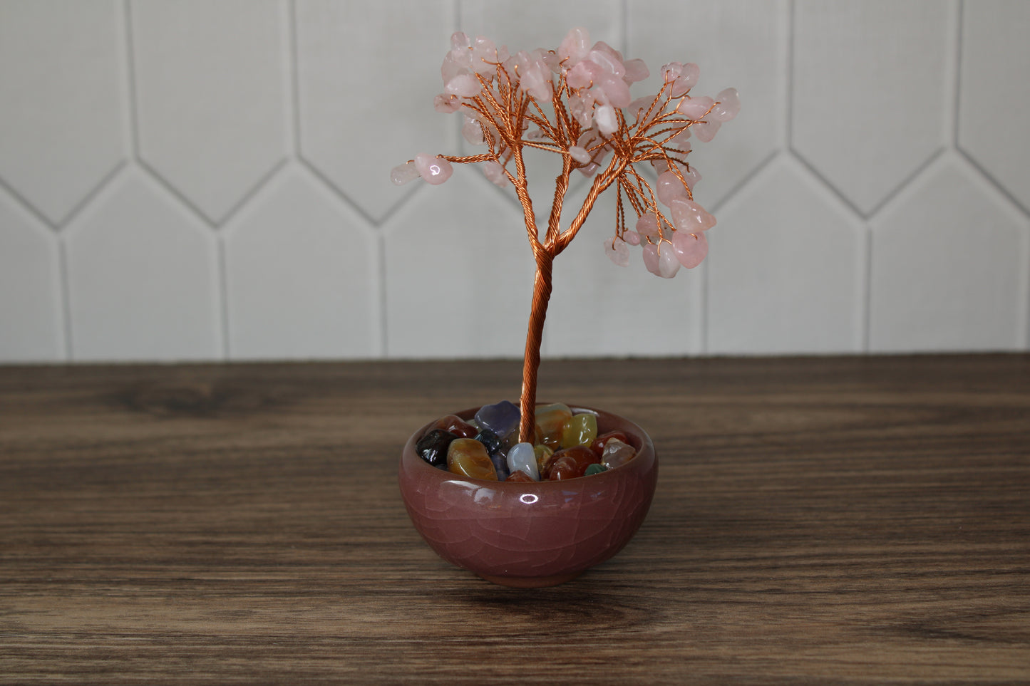 Rose Quartz Tree