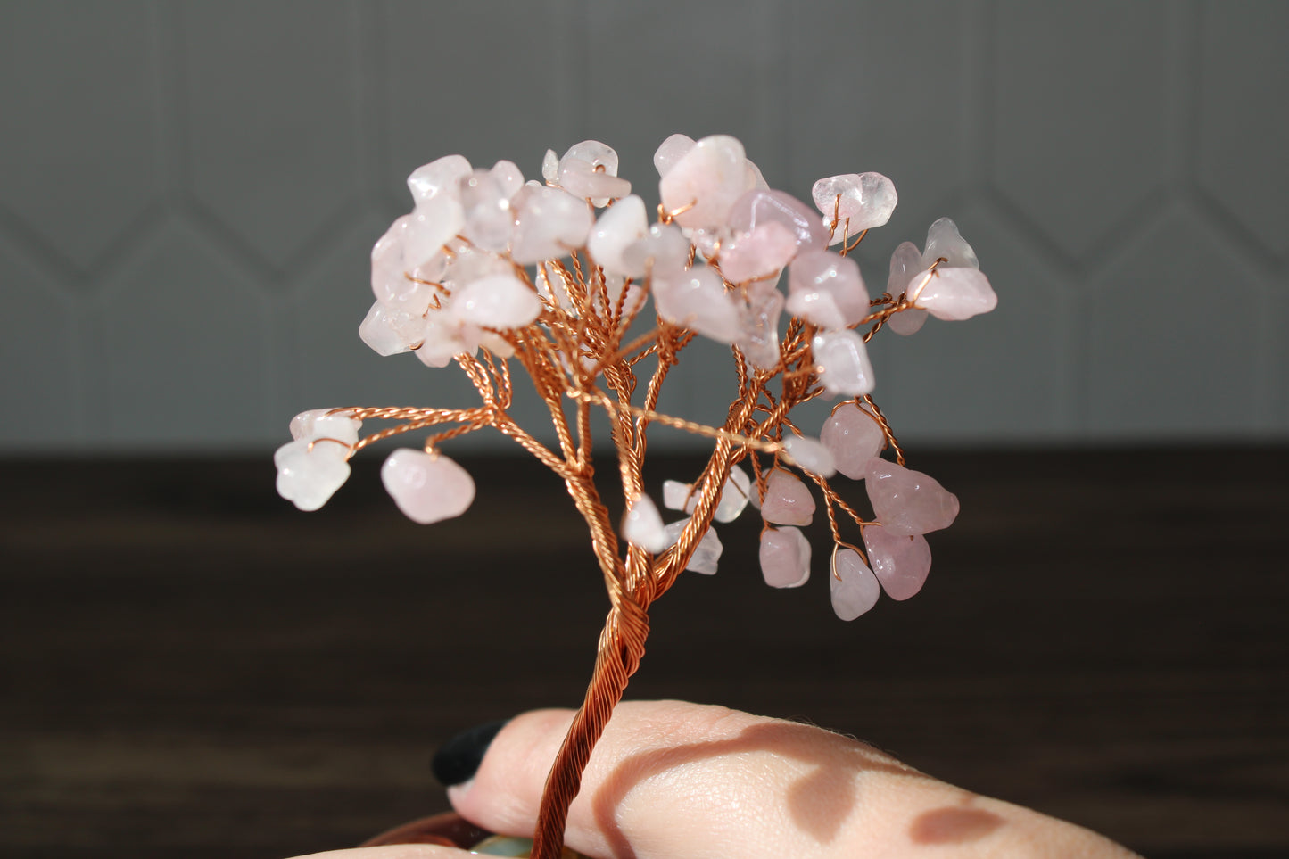 Rose Quartz Tree