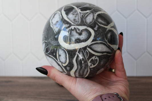 Thousand Eye Jasper Sphere