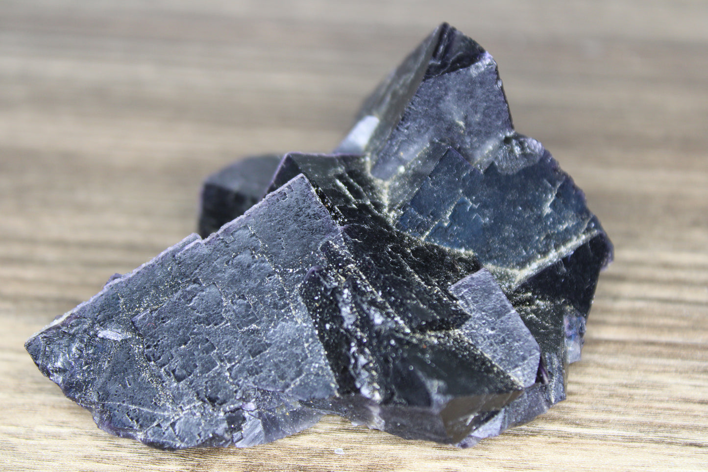 Black Flourite - Raw Crystal