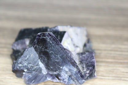 Black Flourite - Raw Crystal