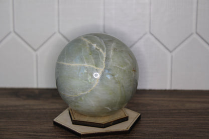 Green Moonstone Sphere