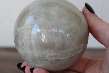 Green Moonstone Sphere