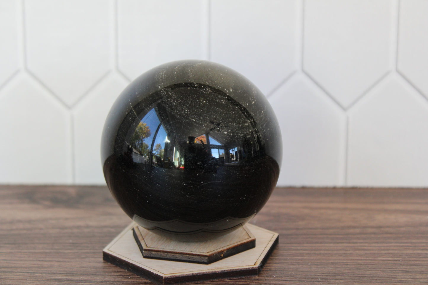 Gold Sheen Obsidian Sphere