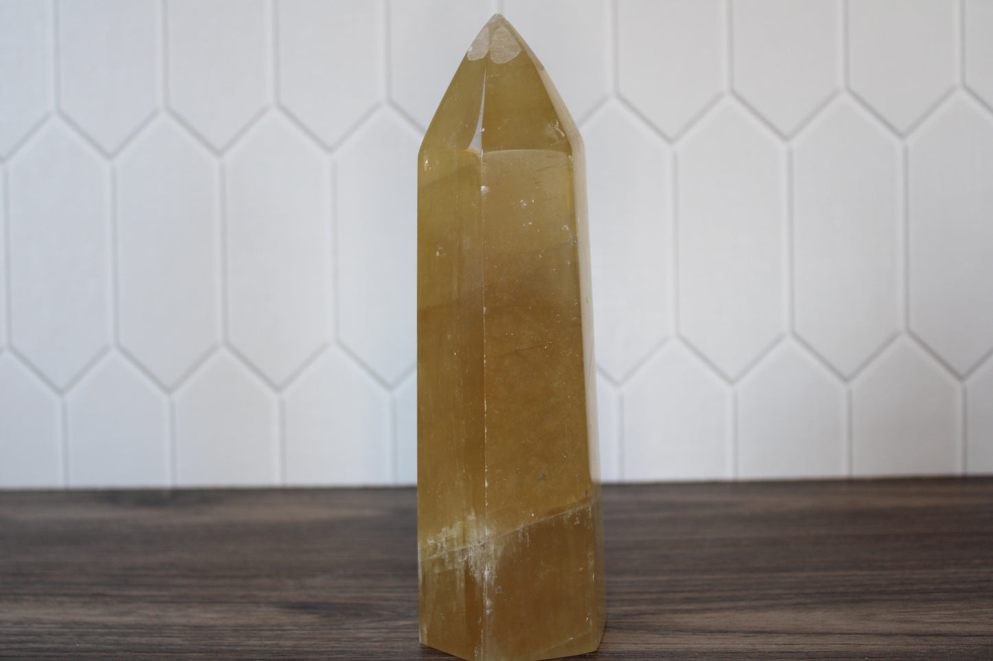 Orange Calcite Tower