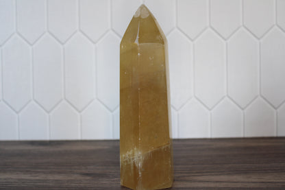 Orange Calcite Tower