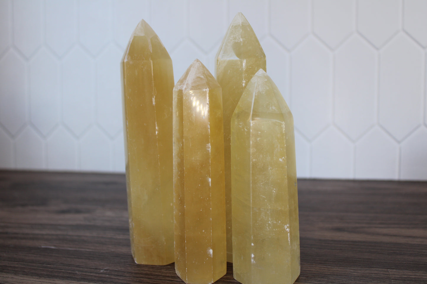 Orange Calcite Tower