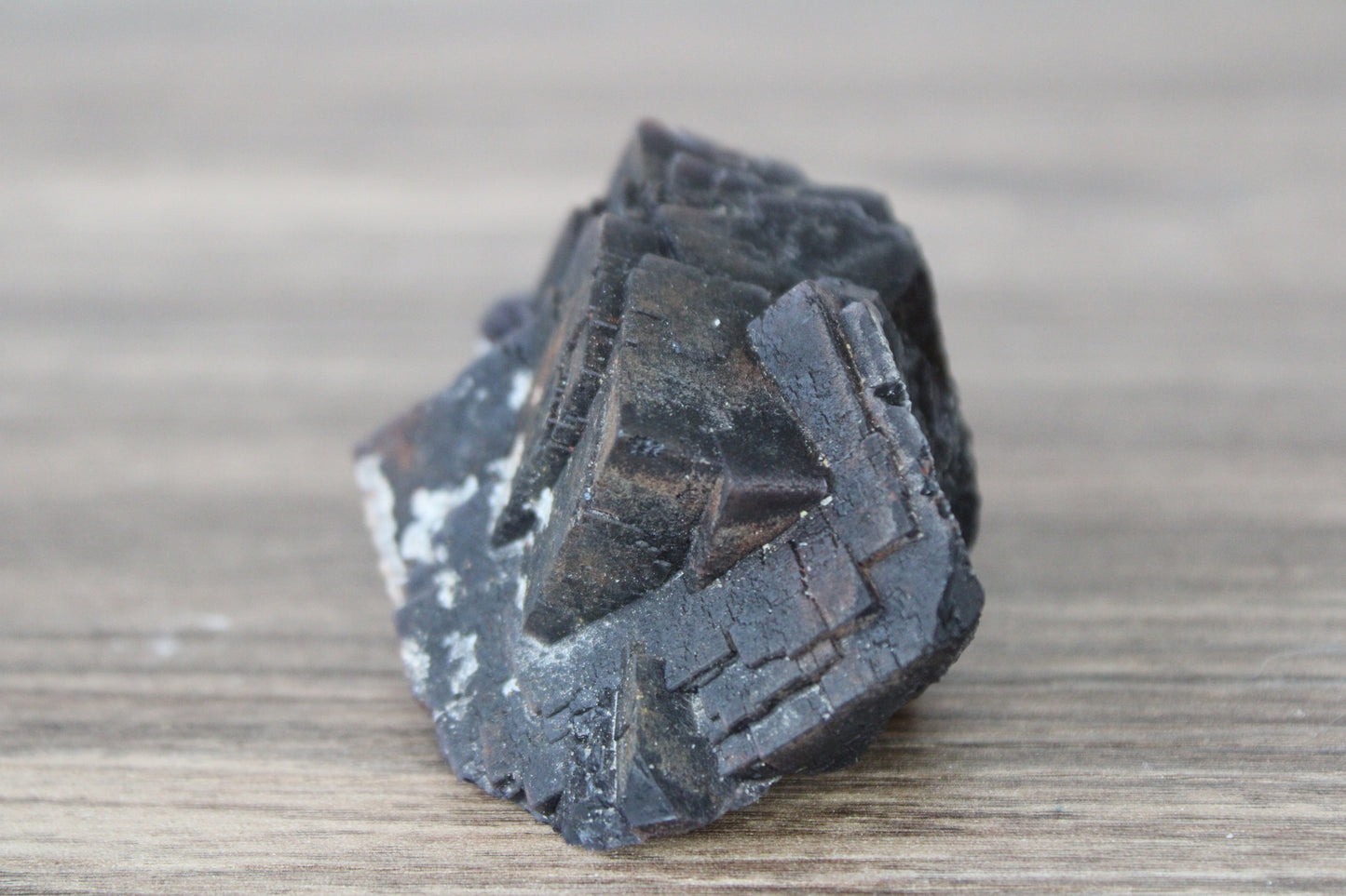 Black Flourite - Raw Crystal