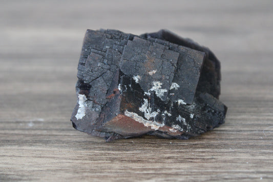 Black Flourite - Raw Crystal