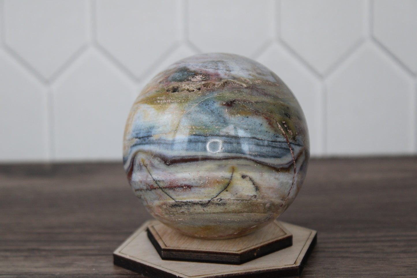 Ocean Jasper Sphere