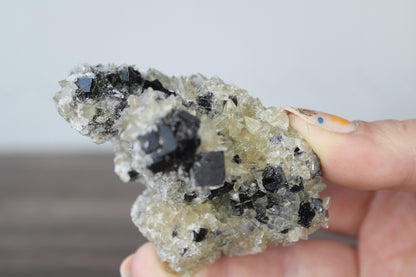 Black Flourite - Raw Crystal