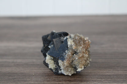 Black Flourite - Raw Crystal