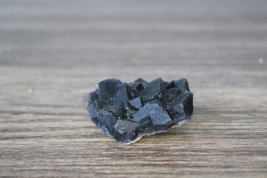 Black Flourite - Raw Crystal