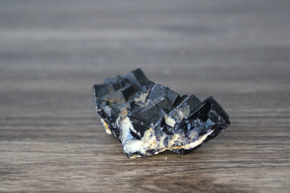 Black Flourite - Raw Crystal