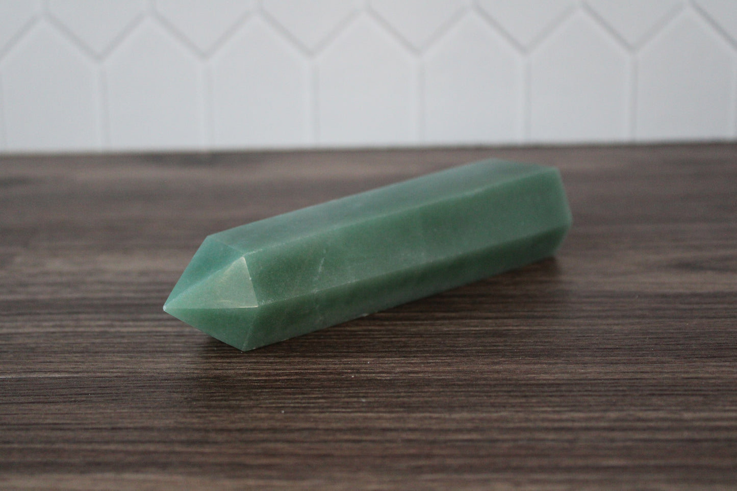 Green Strawberry Quartz Tower