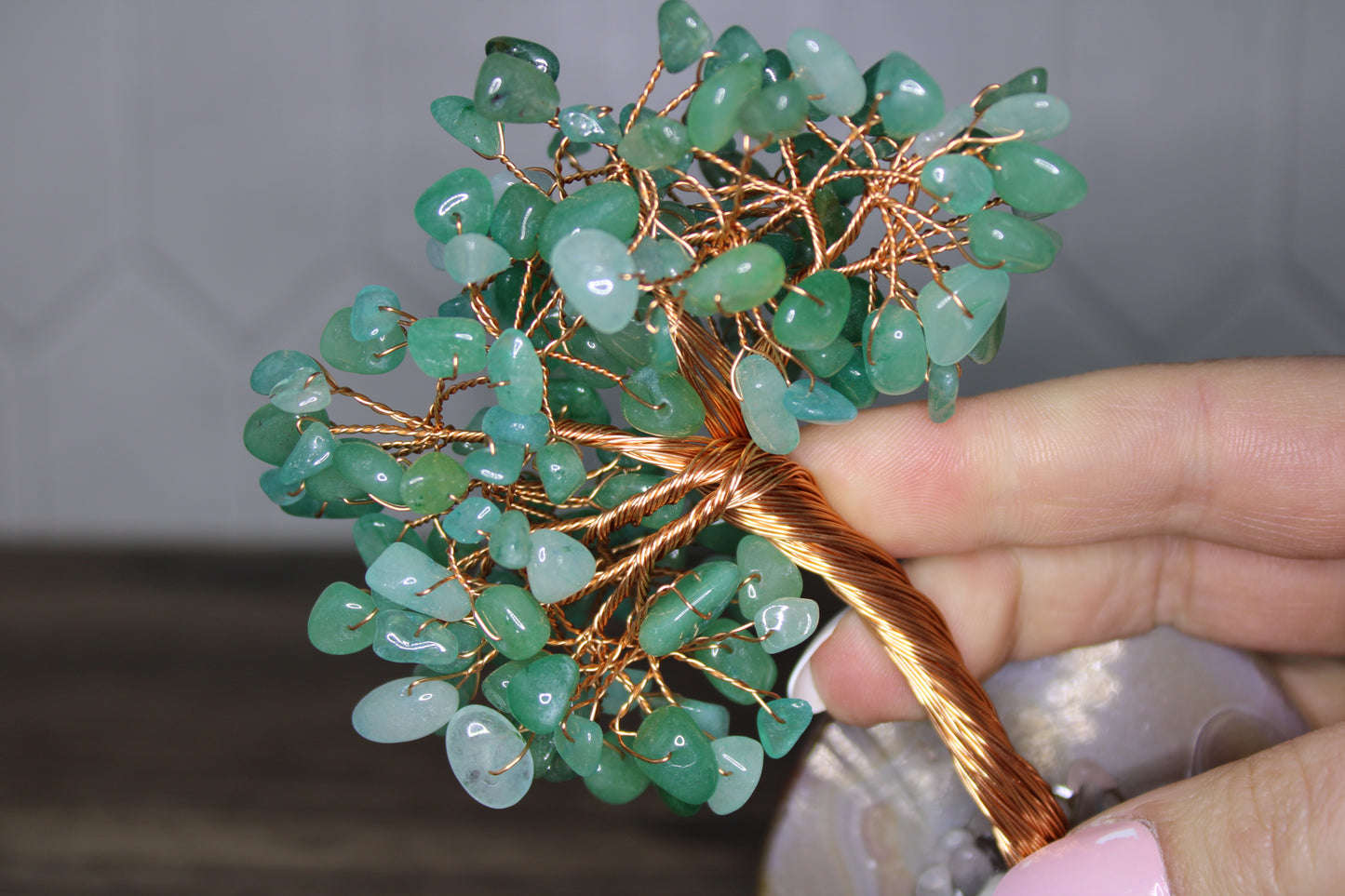 Green Aventurine Tree