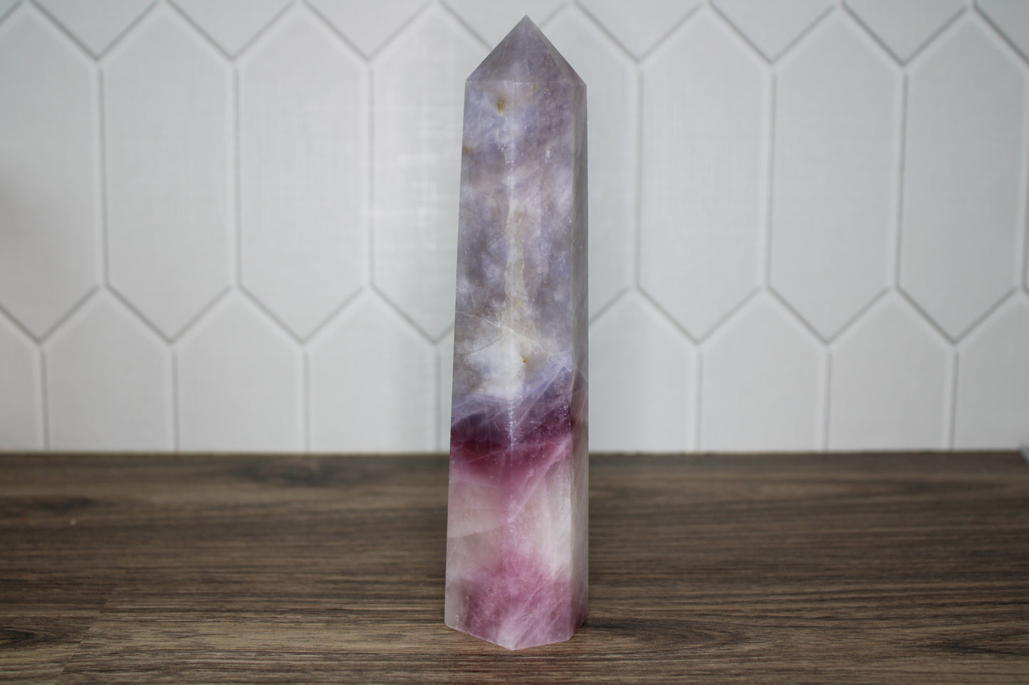 Madagascar Rose Quartz Tower