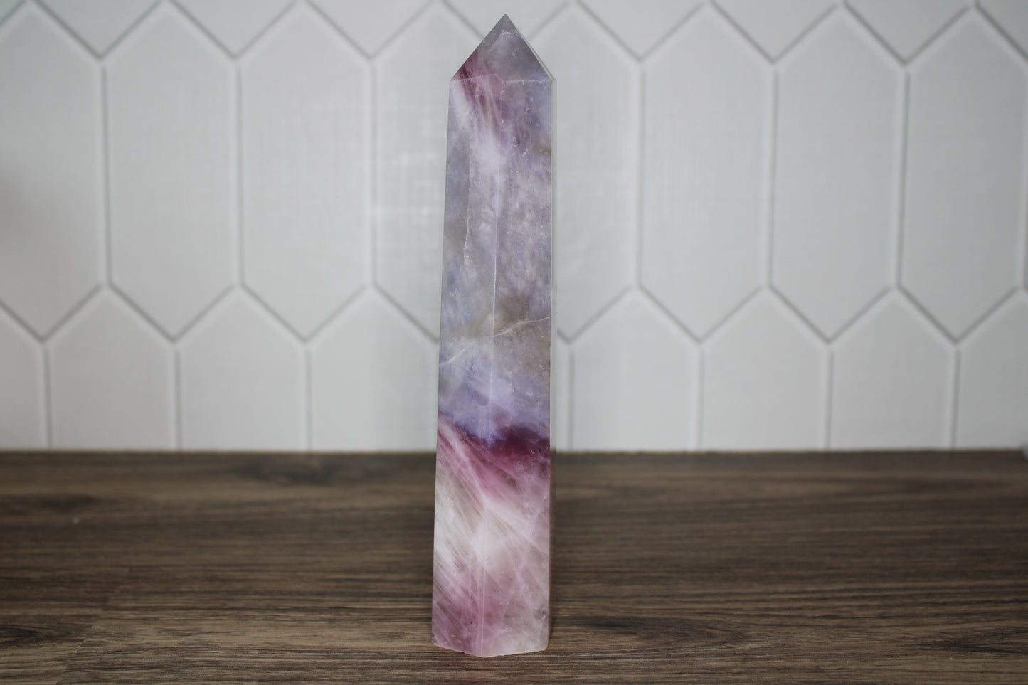 Madagascar Rose Quartz Tower