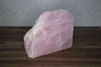 Rose Quartz Book Ends- Other Fun Stuff